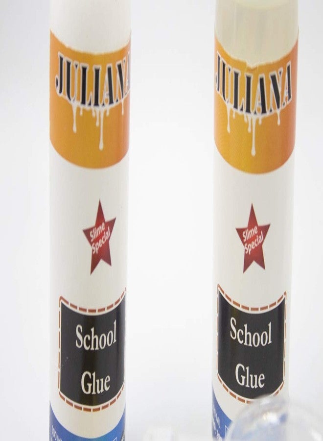 جوليانا مجموعة جوليانا لصنع السلايم للأطفال، ألوان زاهية وبريق رائع. اصنع أكثر من 20 نوعًا من السلايم. مناسبة للأطفال من عمر 4 سنوات فما فوق (متعددة الألوان) (مجموعة ديوالي 1) (مجموعة واحدة) - Image 5